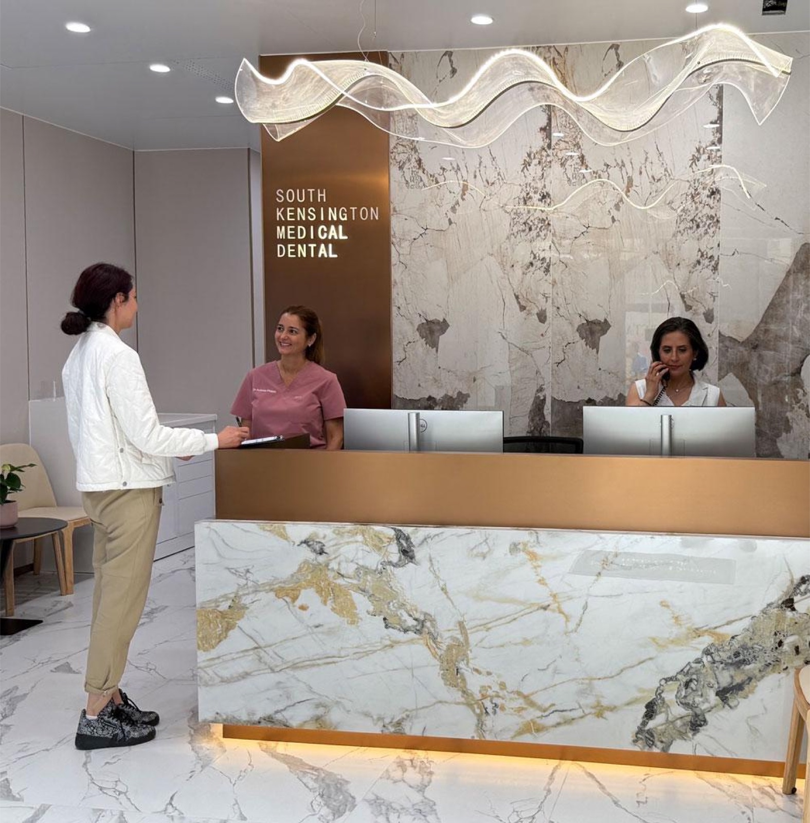Private dental reception