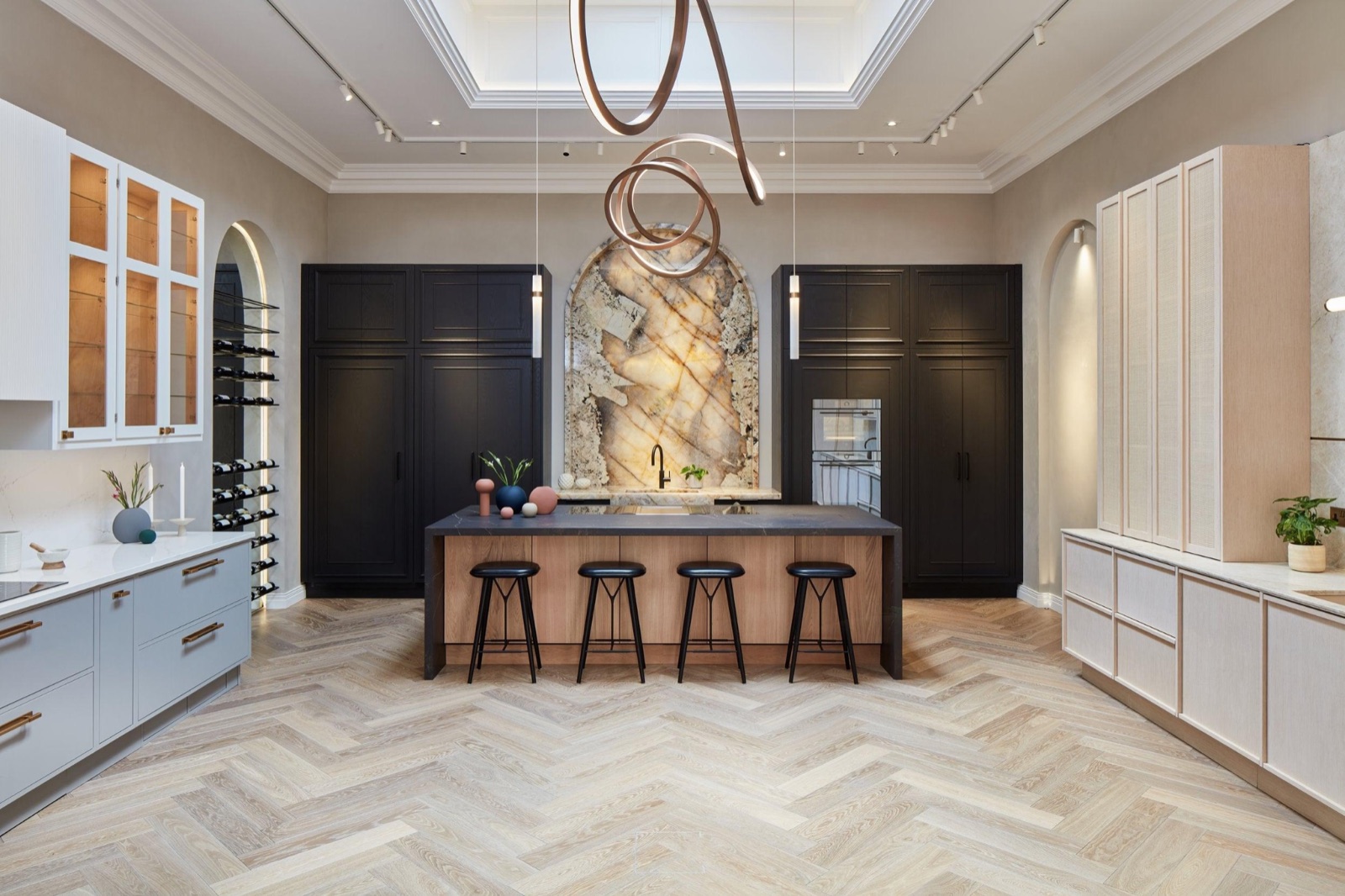 Modern fitted kitchen