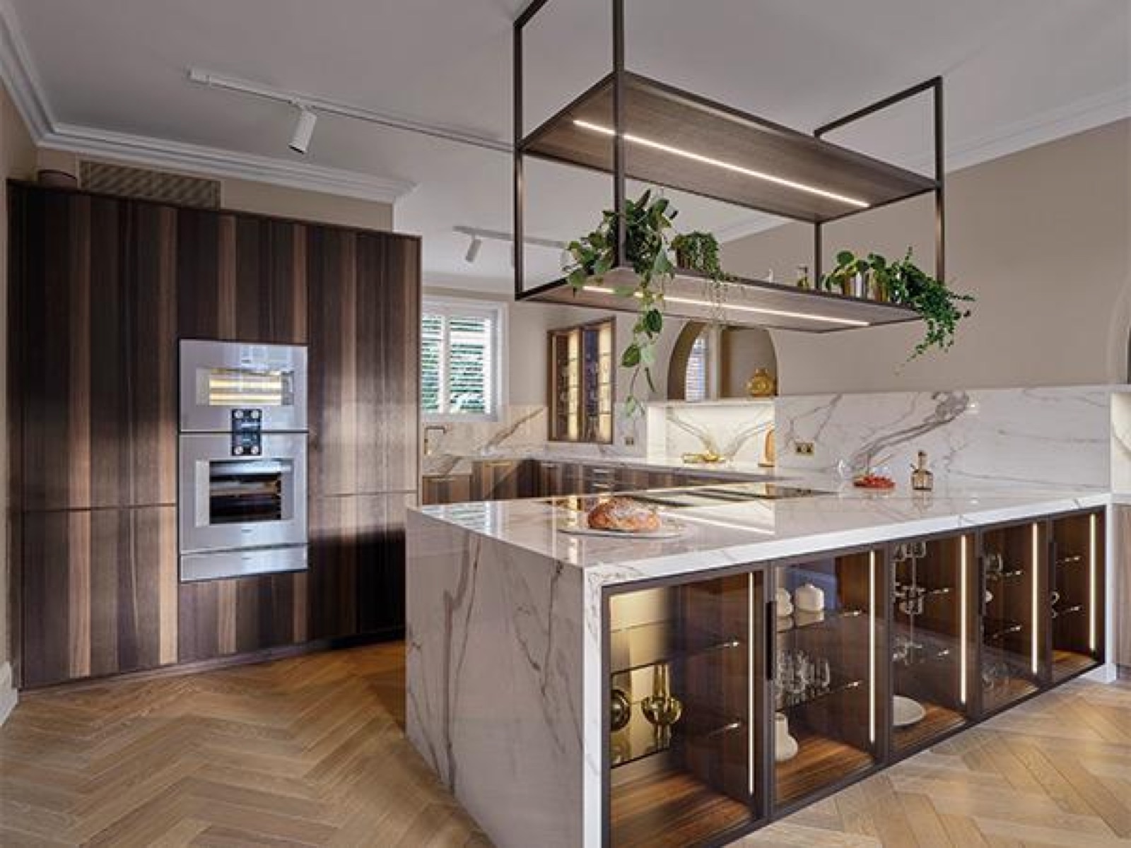 Kitchen showroom display